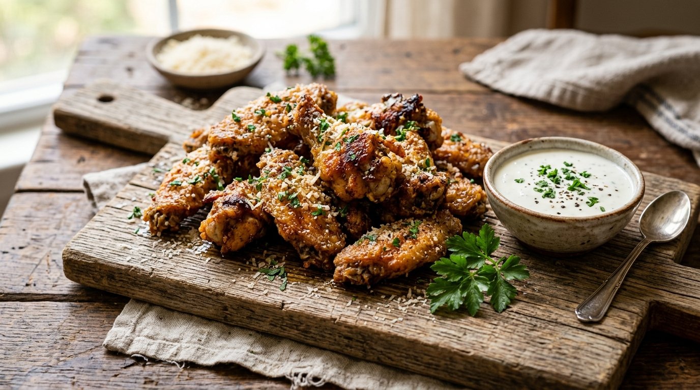air fryer wings hero