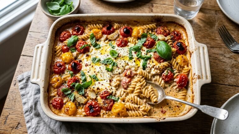 Viral Baked Feta Pasta