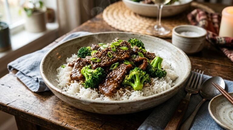 Crockpot Beef and Broccoli (Better Than Takeout!)