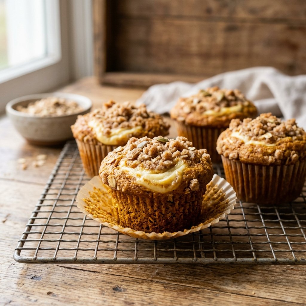 Pumpkin Cream Cheese Muffins (Starbucks Copycat) 3 hero 16