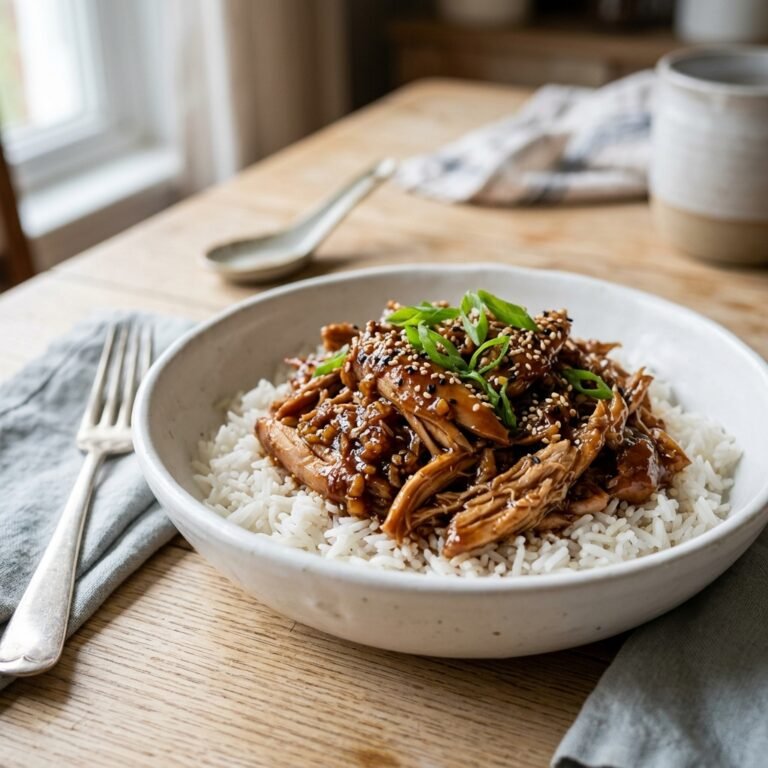 Slow Cooker Honey Garlic Chicken