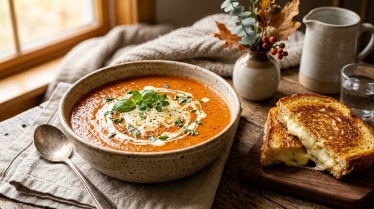 Creamy Boursin Tomato Soup