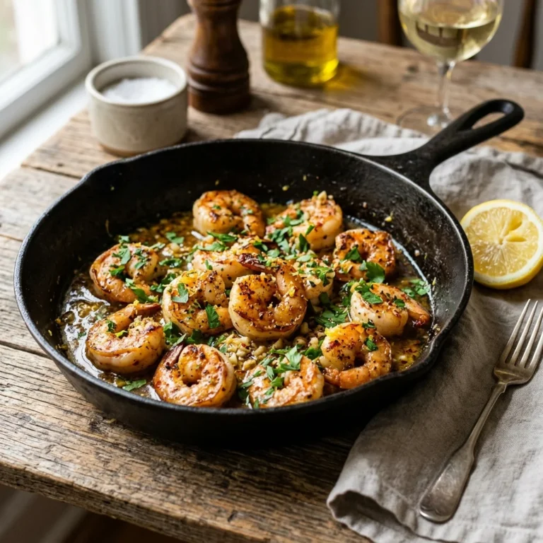 Lemon Garlic Butter Shrimp