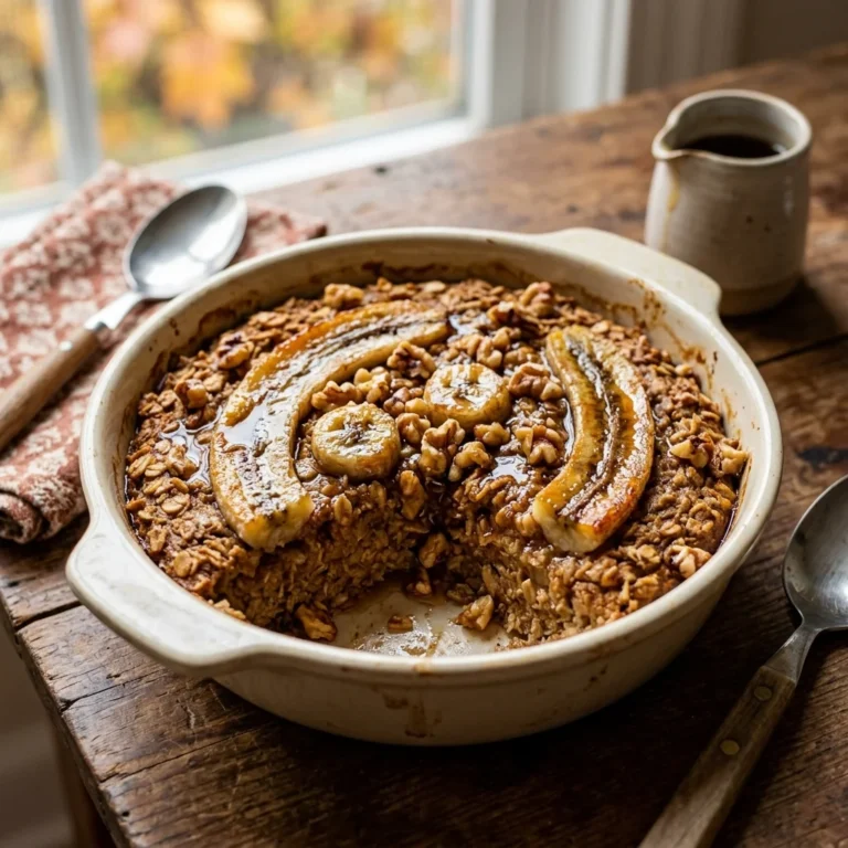 High-Protein Banana Bread Baked Oats