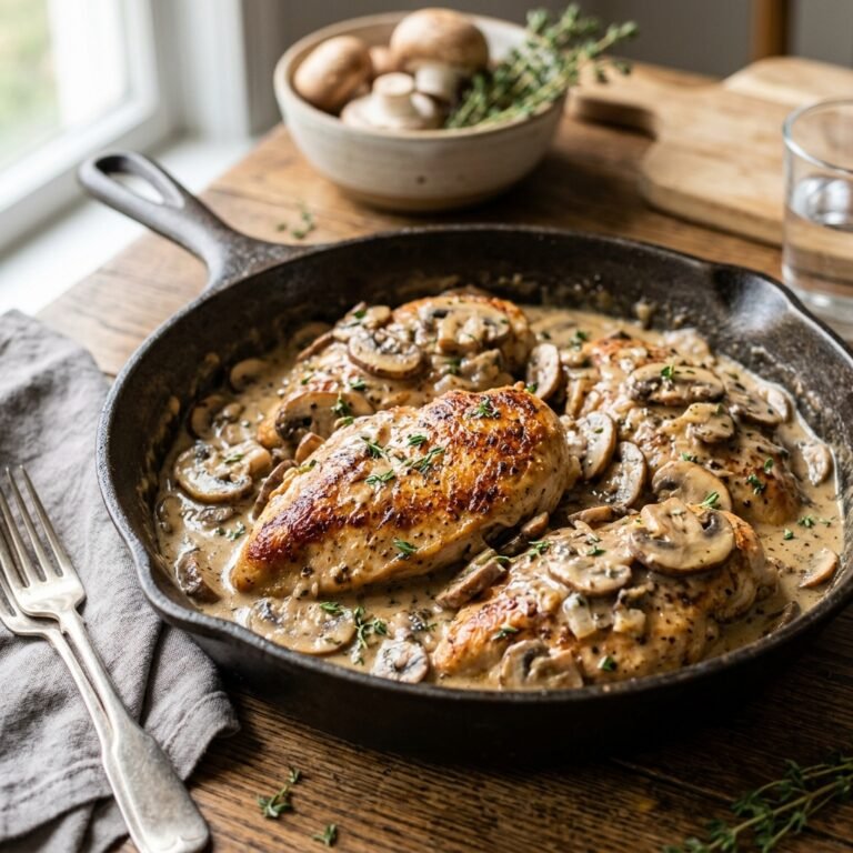 Creamy Mushroom Chicken