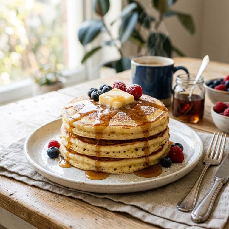 Fluffy Buttermilk Pancakes