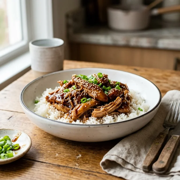 Slow Cooker Honey Garlic Chicken