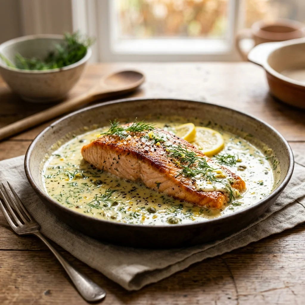 One-Pan Creamy Lemon Dill Salmon 3 hero 5