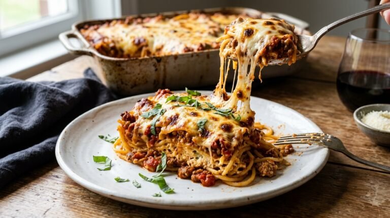 Ultimate Three-Cheese Million Dollar Spaghetti