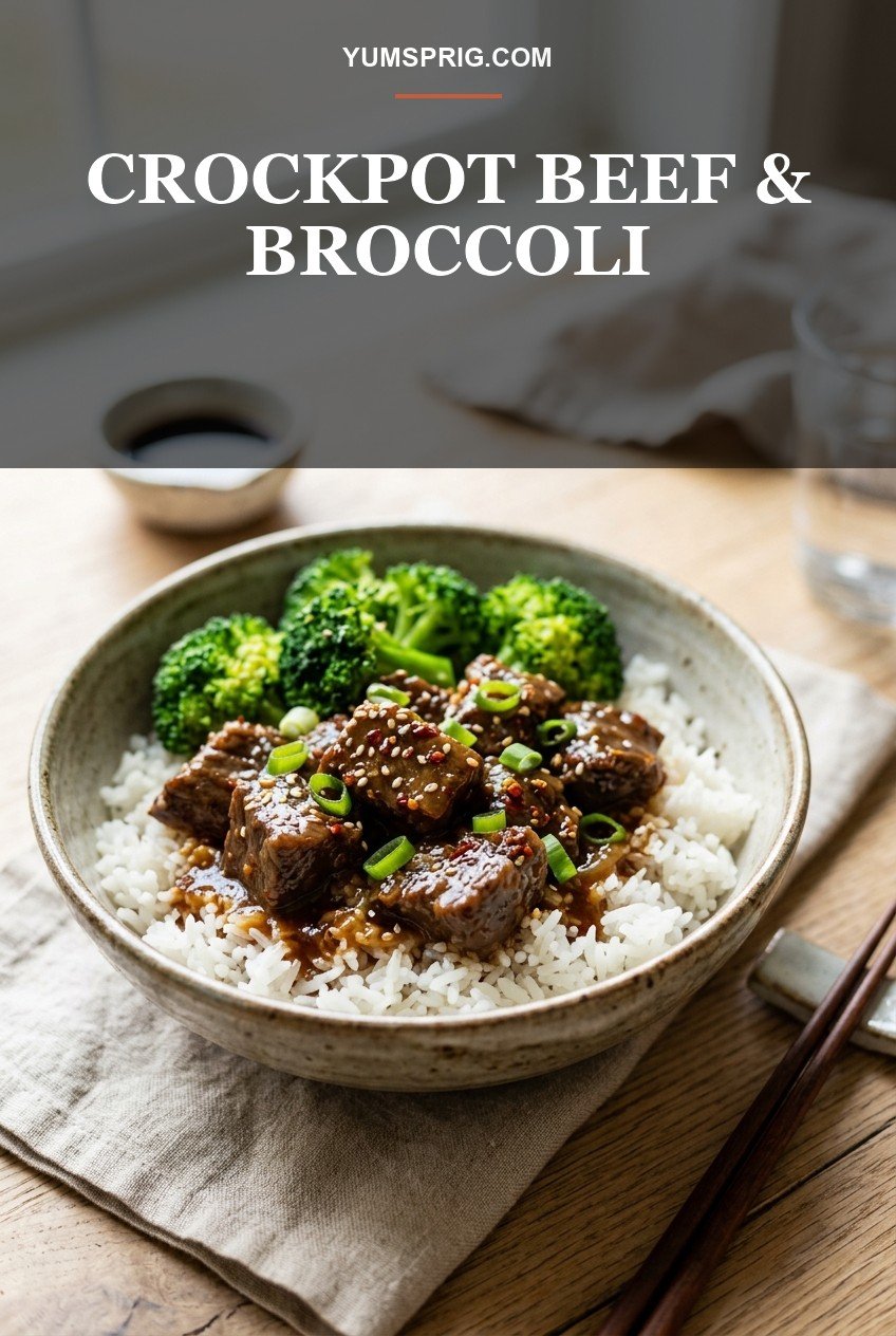 Crockpot Beef and Broccoli (Better Than Takeout!) 2 Pin for later
