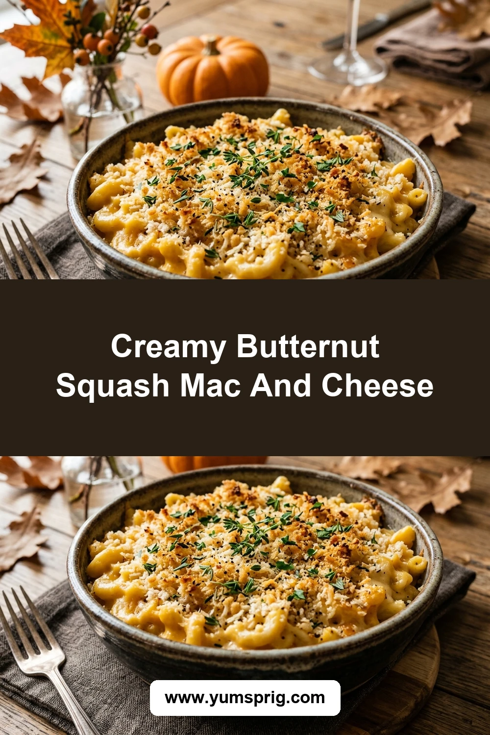 Creamy Butternut Squash Mac and Cheese Recipe